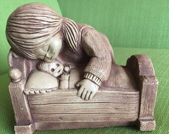 Vintage 70s Fannykins Created by Bill Mack Bundle of Joy Figurine