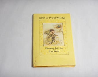 God Is Everywhere Barbara Burrow-Mary Hamilton 1968 Hallmark Editions HC Book w/ Dust Jacket