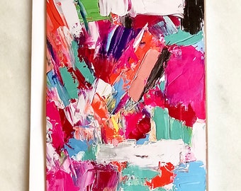 Abstract Painting Notecard