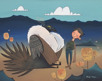 Fine Art Print - "The Greater Sage Grouse"