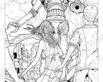 Coloring Pages for the Imagination by MonkeyHouseStudio on ...