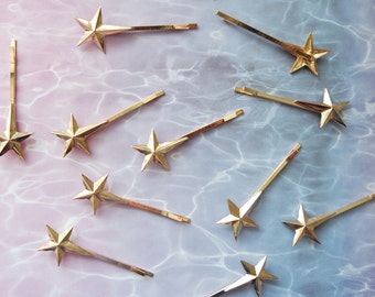 Shooting Star Bobby Pin Pair