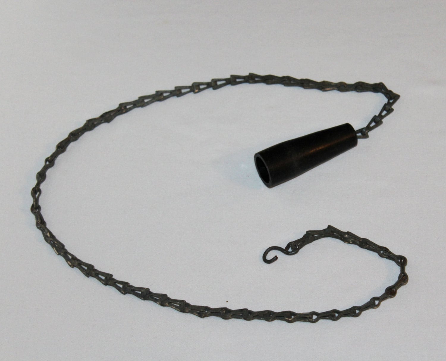 Antique Toilet Chain Pull and Handle (Plastic Handle) .Antique Toilet Pull Chain. Flush Pull