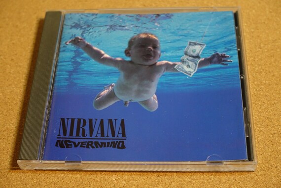 Nevermind by Nirvana Vintage Compact Disc CD