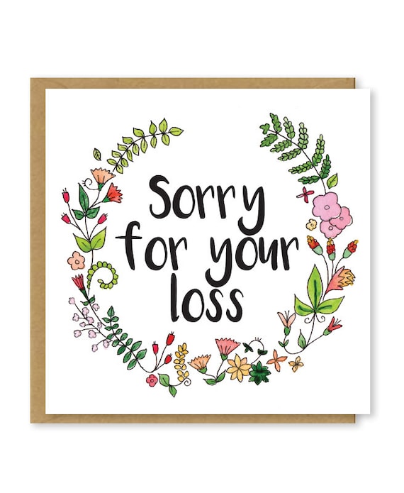 The Best printable sympathy card | Ruby Website