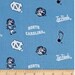 Official University of North Carolina Fabric 1/2 yard+