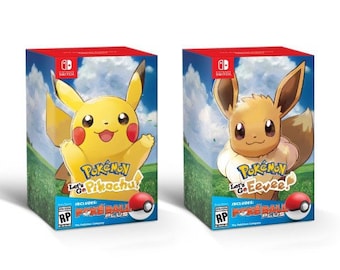 Pokemon Let's Go + Pokemon Ball Bundle! With custom Controller/Console