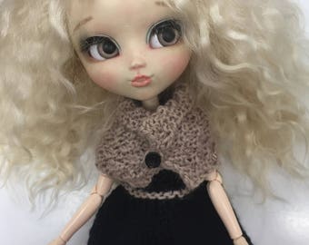 Pullip outfit Dress + cape/dress and cape