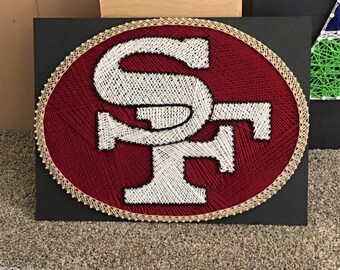 San Fransisco 49ers String Art