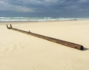 Old Timber Sailing Ship Bowsprit