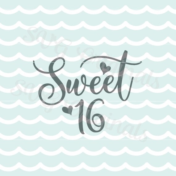 Free Free 263 Sweet Sixteen In Quarantine Svg SVG PNG EPS DXF File