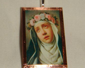 St Rose of Lima Pendant inv1940