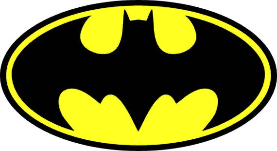Download Batman Superhero Layered SVG DXF Silhouette Studio Transfer