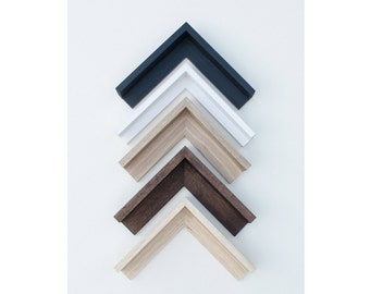 Tray Frame- Picture frames- Modern decor- Custom size- Paintings- Floater Frames- Home decor- Made to measure- Wall decor- Frames