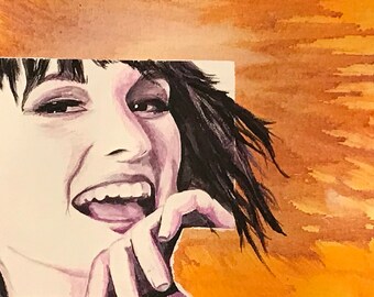 Sun-Kissed; Acrylic painting; 8x10"