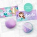 Mermaid Favor Bag Toppers, Mermaid Party Favors, Mermaid Birthday, Mermaid Party Printables