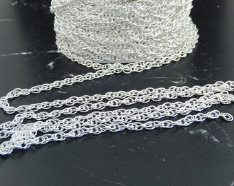 1 mètre de de chaîne maille Bretzel