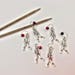 Zombie Stitch Markers and Progress Keeper
