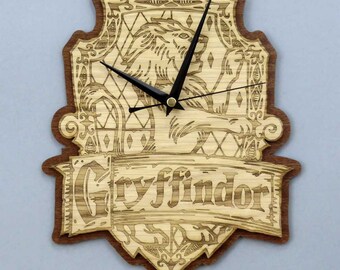 Harry Potter Clock / Gryffindor Clock
