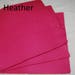 PINK SHADES - Self Adhesive 9" Squares for Crafting, and Soft Toy Making