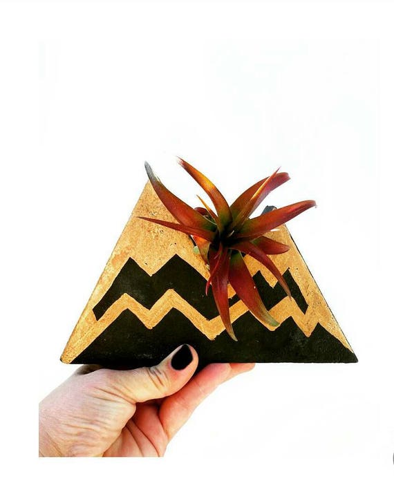 Concrete Mountain Decor,Air Planter,Air Plant Holder,Modern Mountain Decor, Concrete Home Decor, Jewelry Holder,Jewelry Display