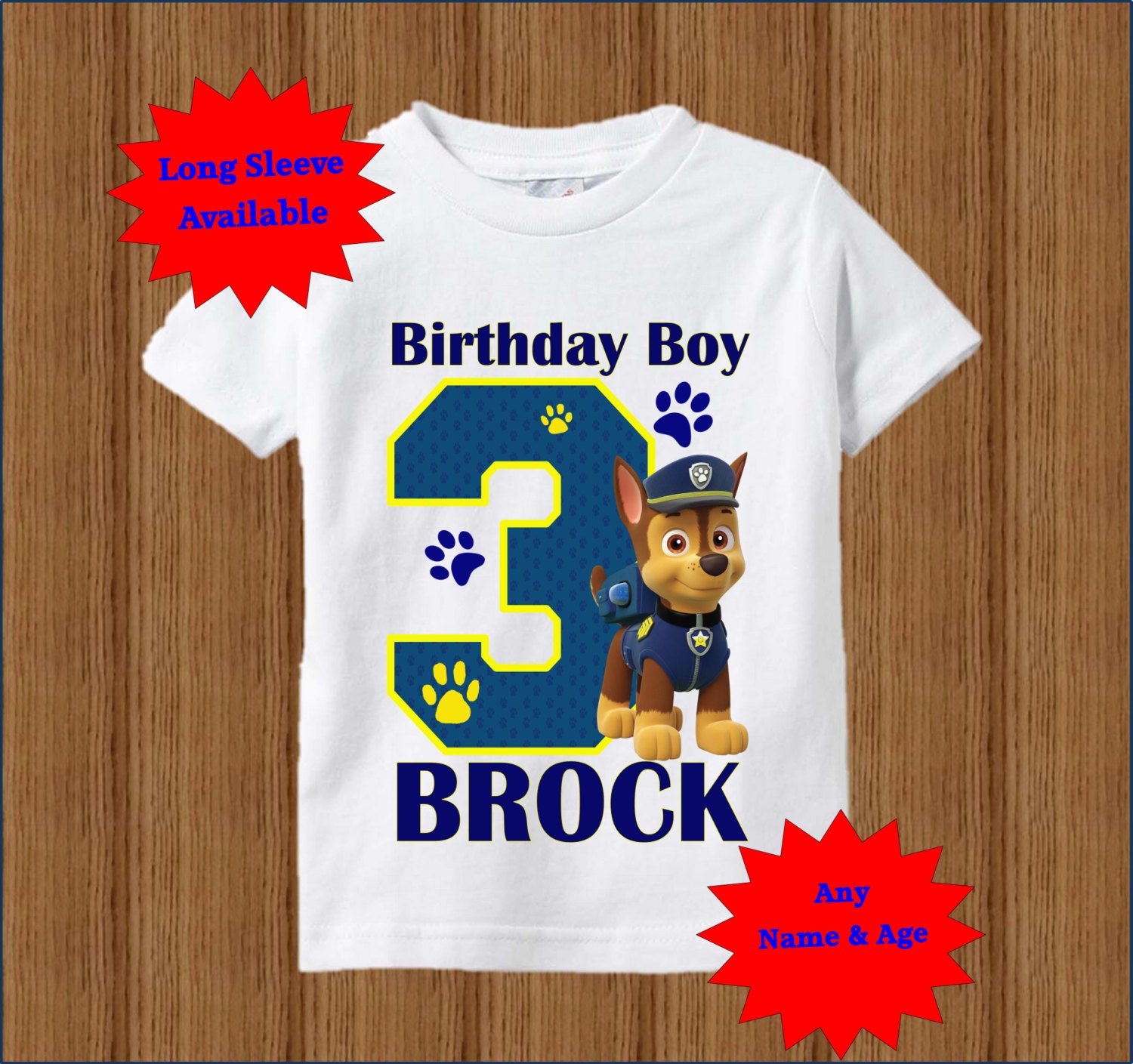 paw patrol shirt ideas