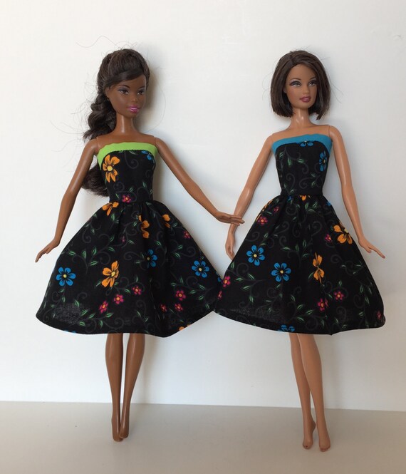 Handmade Barbie Doll Clothes 11.5 Fashion Dress Designs by P D