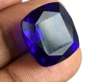23.65 Ct Cushion Cut Brazilian Blue Topaz Loose High Quality Gemstone