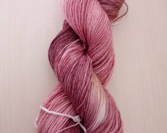 Hand-dyed wool berries dream