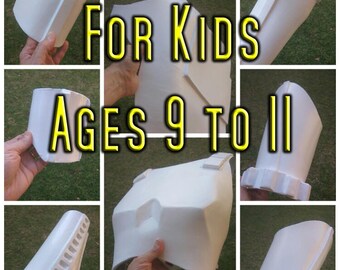 Kids Stormtrooper Full Armor Foam Templates Cosplay Costume