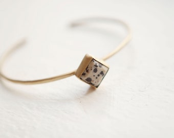 Dalmatian Jasper Bracelet