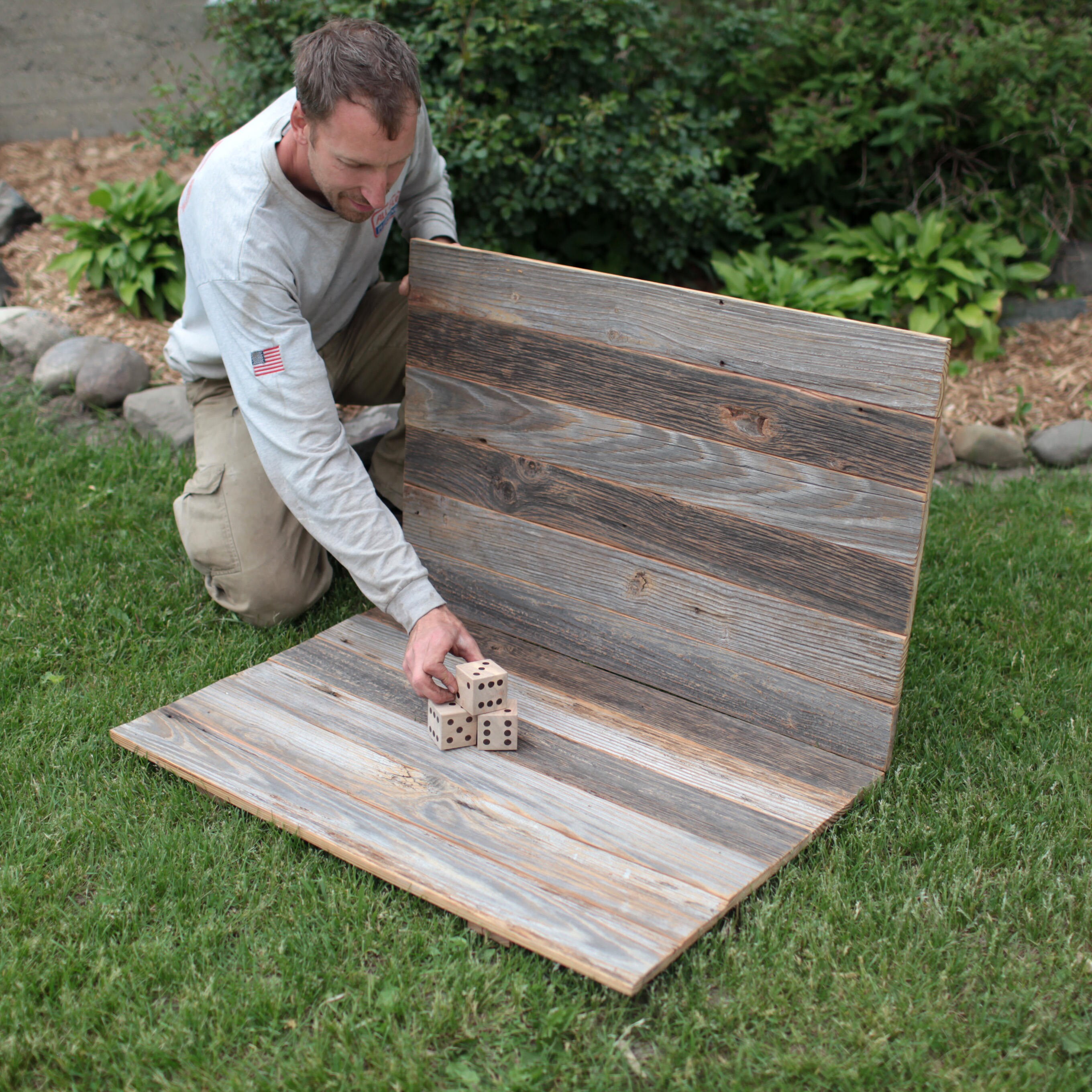 Barn Wood Photography Backdrop Easy To Assemble 3x4 2x3 Red
