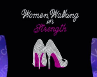 Women Walking In Strength Ministry T-Shirts
