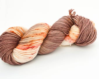 Buds and Blooms - Hand Dyed DK Weight Yarn 100% Superwash Merino Wool