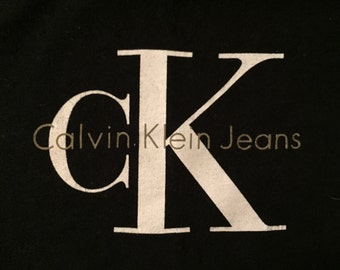 Vintage Calvin Klein Jeans Logo T Shirt