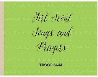 Girl Scout Songs and Prayers Book