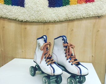 1970s vintage metal wheel skates FREE SHIPPING