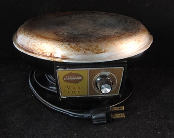 Vintage Sunbeam M'sieur Crepe Maker (in working condition)