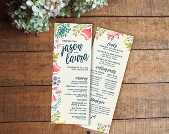 small of considerable wedding program size powerful yet programs st
