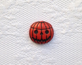 Jack-o-Lantern Pumpkin Halloween Fall Lapel Pin
