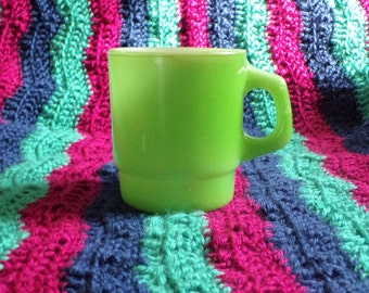 Anchor Hocking Lime Green Coffee Cup/Mug