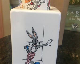 Bugs Bunny Bathroom Small Cup Dispenser 1989