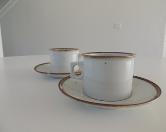 Vintage Dansk - Niels Refsgaard - Cup and Saucer Set - Danish Modern