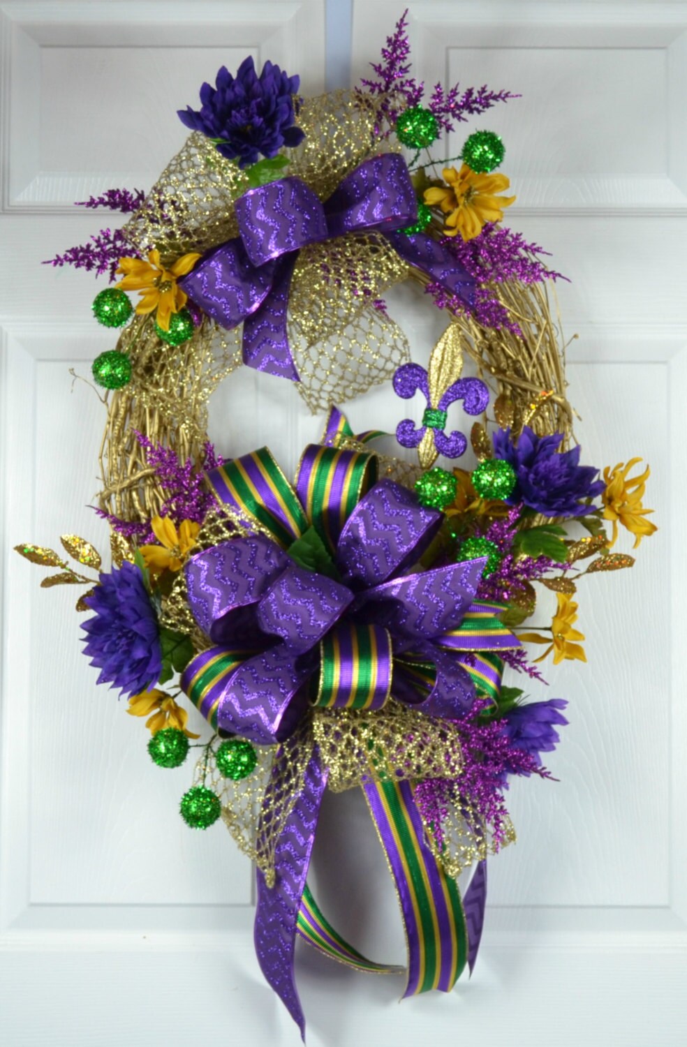 Mardi Gras Wreaths Mardi Gras Front Door Wreaths Mardi