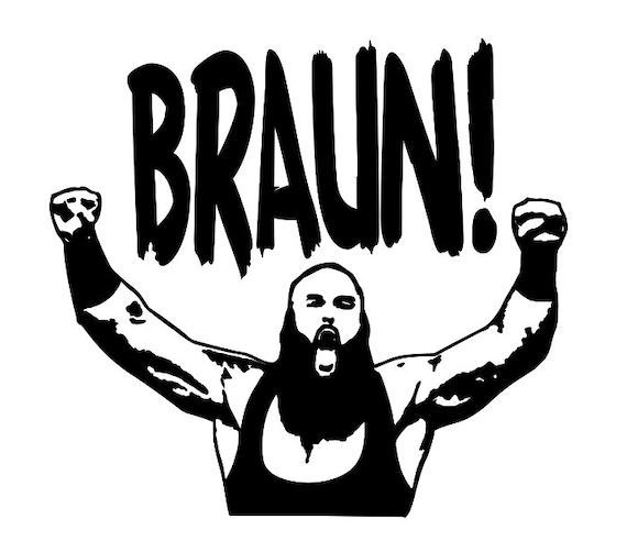 Braun Strowman WWE Wrestling Wrestler Decal Sticker Bumper