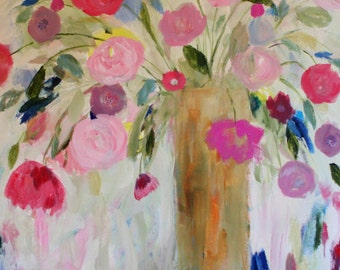 20x20 Print--Friendship Blooms