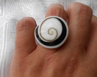 Shiva eye ring - size 59/60