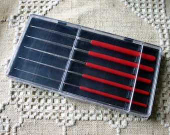 5pcs Tool Set Beading Awl 4mm 3.5mm 3mm 2.5mm 2mm 5-3/4x3x3/4in