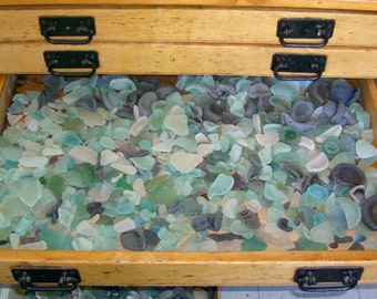 925g Bulk Order | (2lbs) Genuine Scottish Sea Glass Mix | Wedding Decor | Job Lot | Mosaic | Craft Project (Seaglass 925)