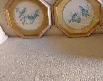 Pair of Octagon Photo Frames